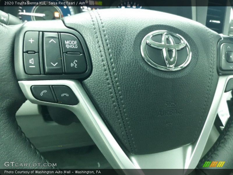 Salsa Red Pearl / Ash 2020 Toyota Sienna XLE