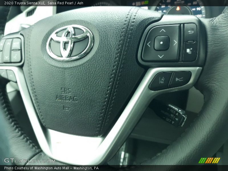 Salsa Red Pearl / Ash 2020 Toyota Sienna XLE