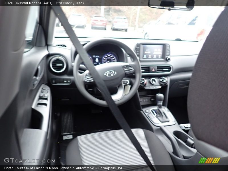 Ultra Black / Black 2020 Hyundai Kona SE AWD
