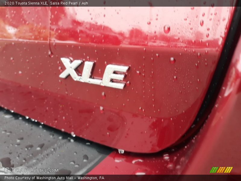 Salsa Red Pearl / Ash 2020 Toyota Sienna XLE