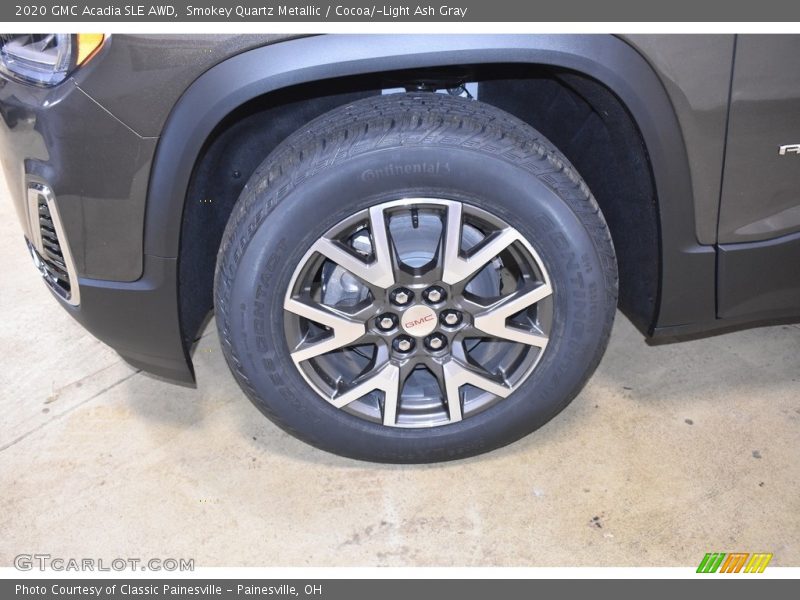 Smokey Quartz Metallic / Cocoa/­Light Ash Gray 2020 GMC Acadia SLE AWD
