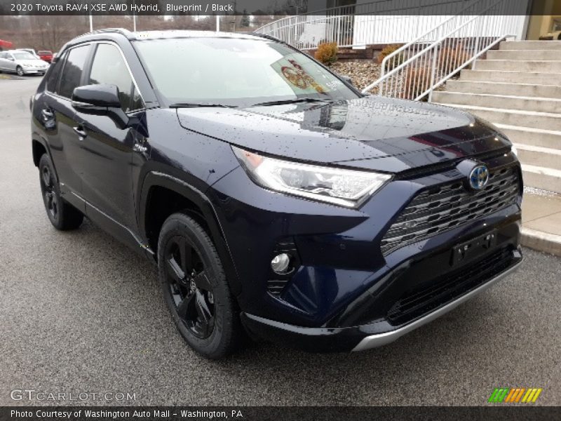 Front 3/4 View of 2020 RAV4 XSE AWD Hybrid