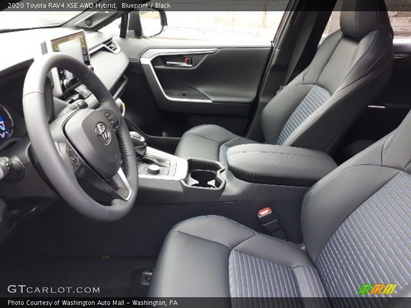 Blueprint / Black 2020 Toyota RAV4 XSE AWD Hybrid