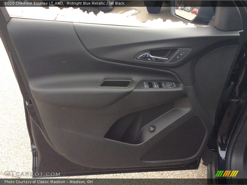 Midnight Blue Metallic / Jet Black 2020 Chevrolet Equinox LT AWD