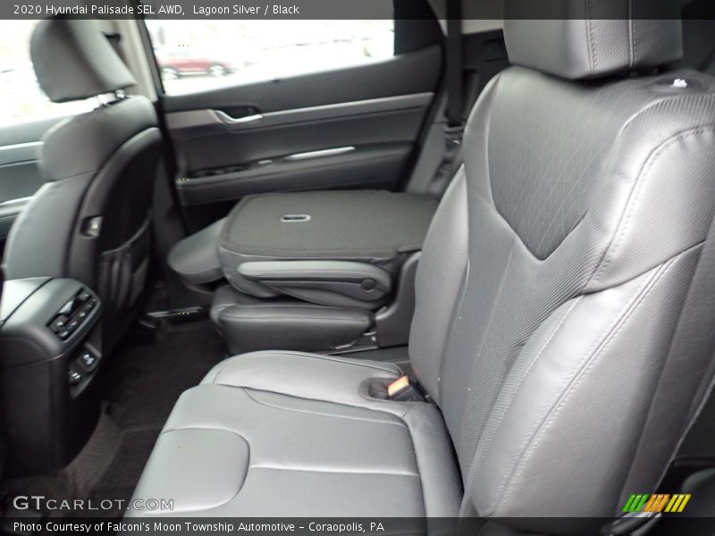 Lagoon Silver / Black 2020 Hyundai Palisade SEL AWD