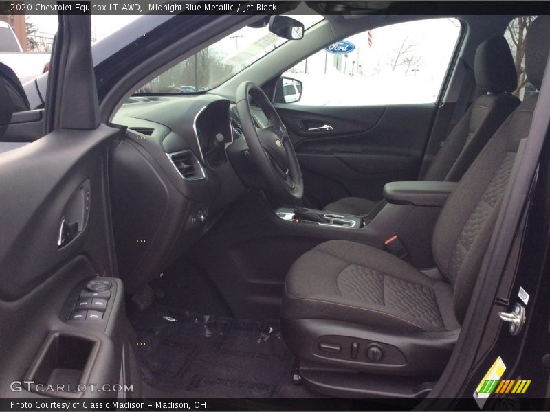 Midnight Blue Metallic / Jet Black 2020 Chevrolet Equinox LT AWD