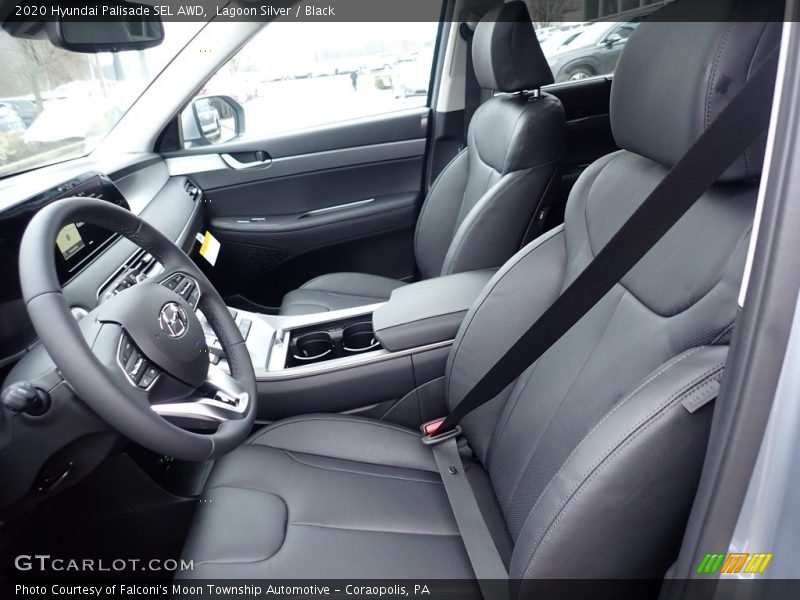 Lagoon Silver / Black 2020 Hyundai Palisade SEL AWD