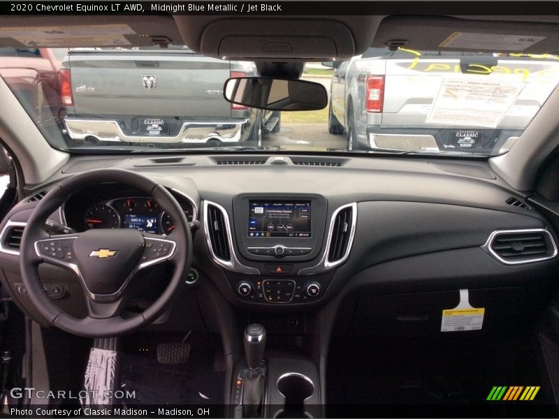 Dashboard of 2020 Equinox LT AWD