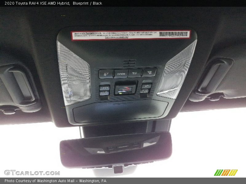 Blueprint / Black 2020 Toyota RAV4 XSE AWD Hybrid