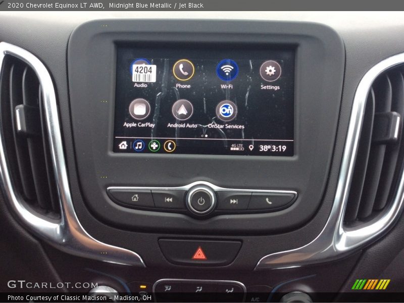 Controls of 2020 Equinox LT AWD