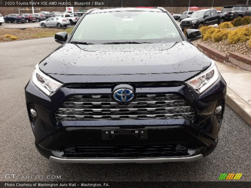 Blueprint / Black 2020 Toyota RAV4 XSE AWD Hybrid