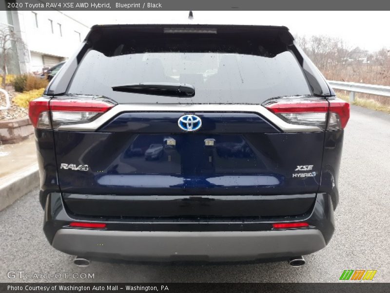 Blueprint / Black 2020 Toyota RAV4 XSE AWD Hybrid
