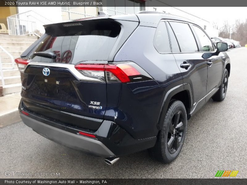 Blueprint / Black 2020 Toyota RAV4 XSE AWD Hybrid