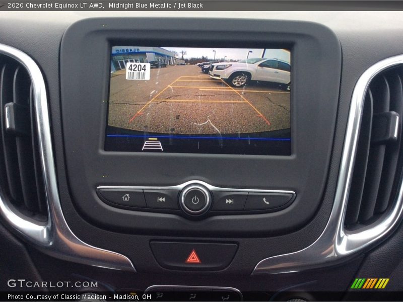 Midnight Blue Metallic / Jet Black 2020 Chevrolet Equinox LT AWD