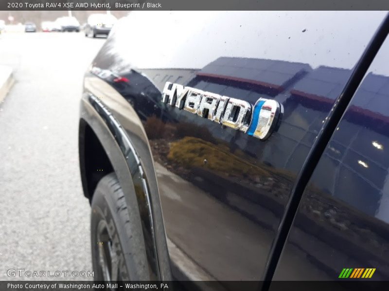 Blueprint / Black 2020 Toyota RAV4 XSE AWD Hybrid