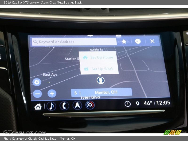 Stone Gray Metallic / Jet Black 2019 Cadillac XTS Luxury