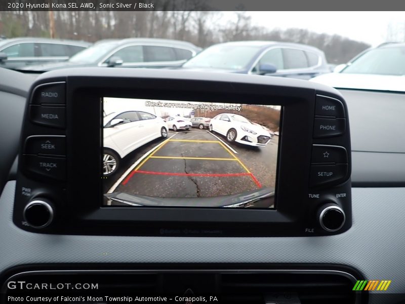 Sonic Silver / Black 2020 Hyundai Kona SEL AWD