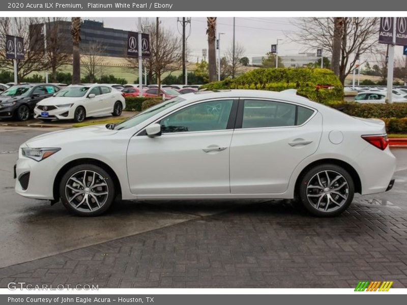 Platinum White Pearl / Ebony 2020 Acura ILX Premium