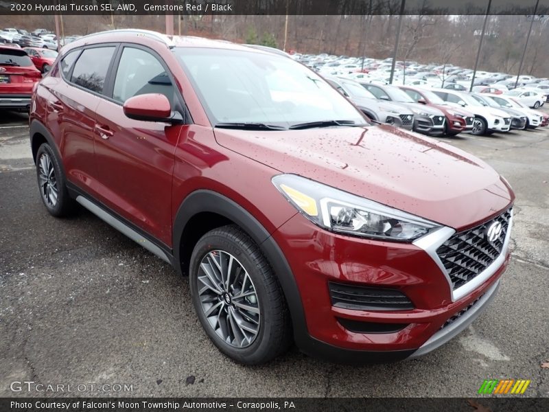 Front 3/4 View of 2020 Tucson SEL AWD