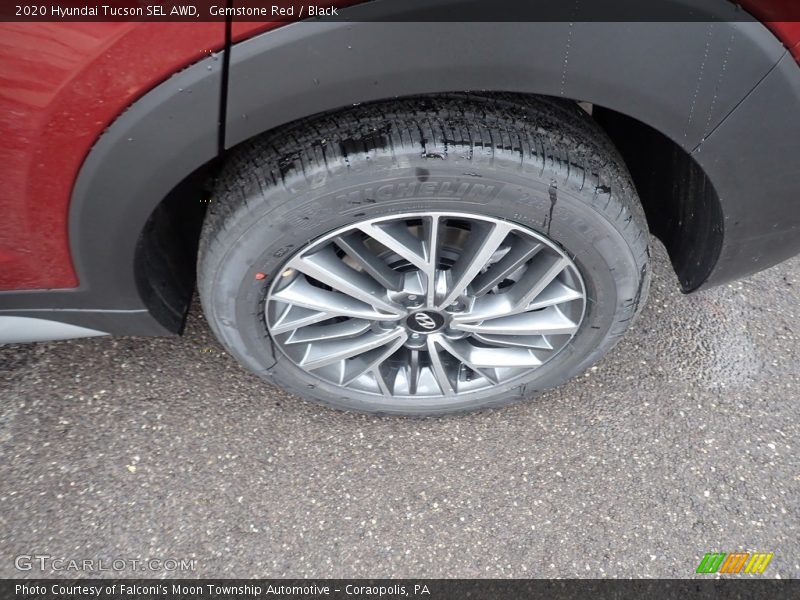 Gemstone Red / Black 2020 Hyundai Tucson SEL AWD