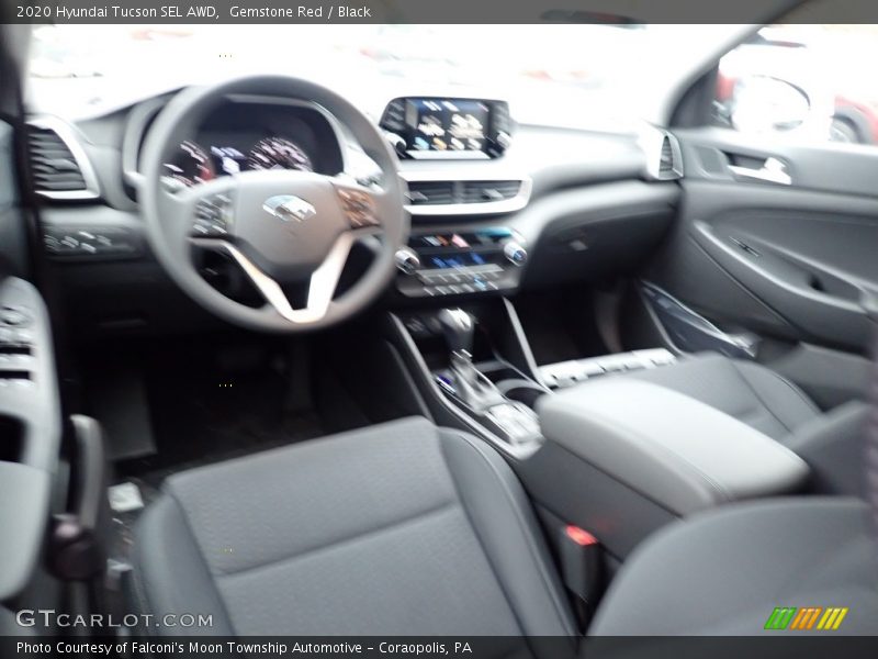 Gemstone Red / Black 2020 Hyundai Tucson SEL AWD