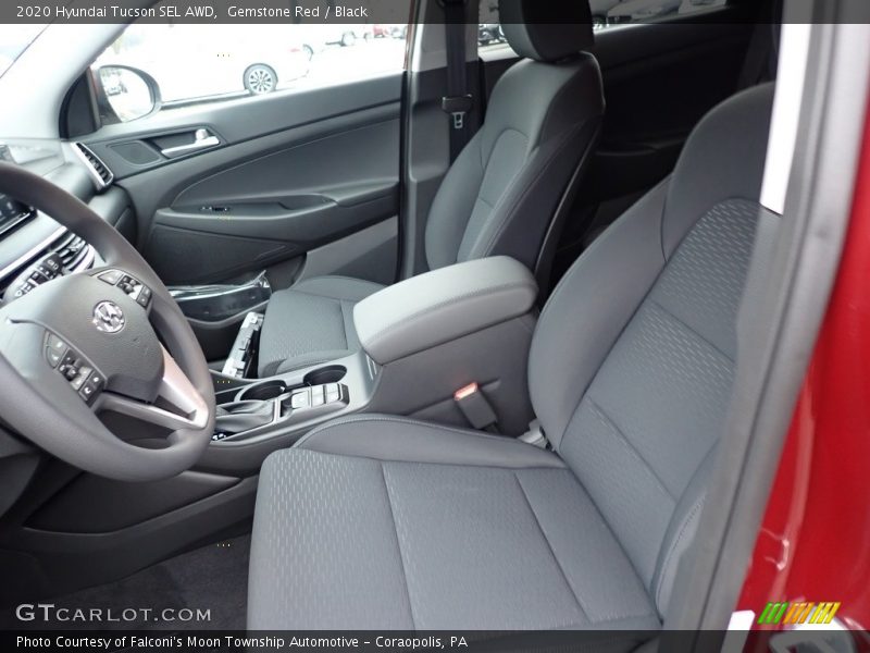 Gemstone Red / Black 2020 Hyundai Tucson SEL AWD