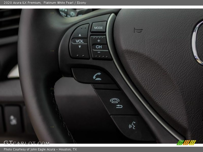 Platinum White Pearl / Ebony 2020 Acura ILX Premium