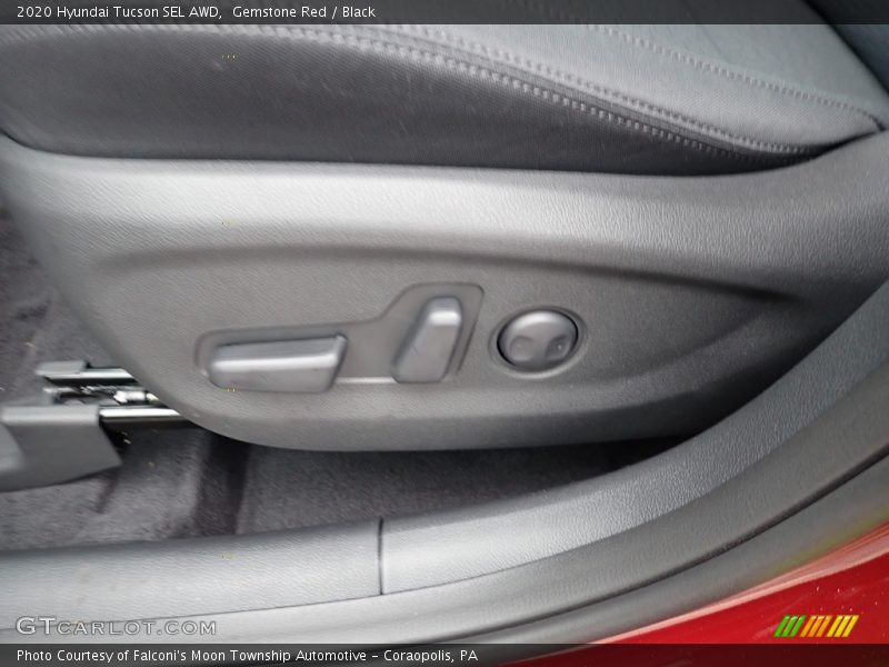 Gemstone Red / Black 2020 Hyundai Tucson SEL AWD