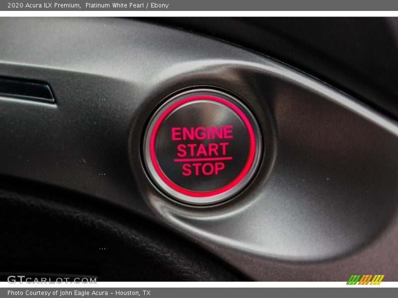 Platinum White Pearl / Ebony 2020 Acura ILX Premium