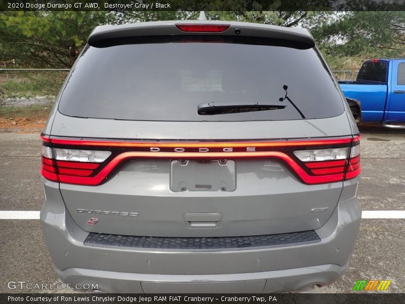 Destroyer Gray / Black 2020 Dodge Durango GT AWD