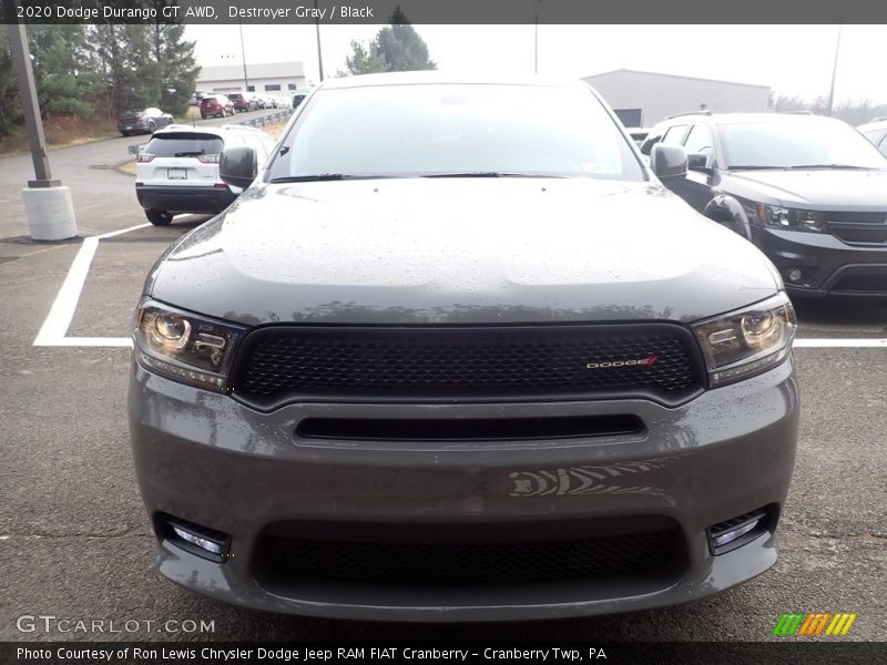 Destroyer Gray / Black 2020 Dodge Durango GT AWD