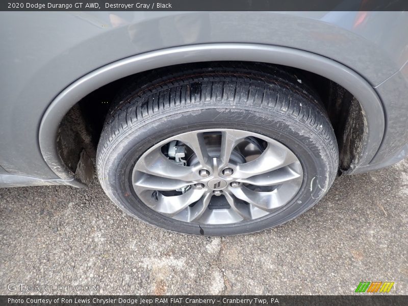 Destroyer Gray / Black 2020 Dodge Durango GT AWD