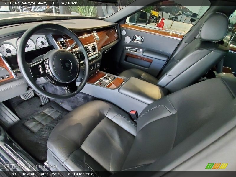 Front Seat of 2013 Ghost 