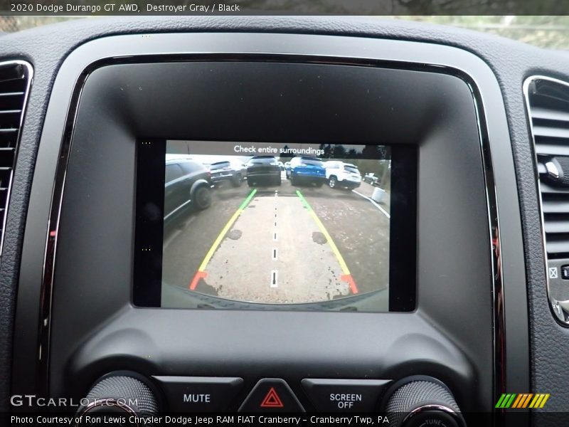 Destroyer Gray / Black 2020 Dodge Durango GT AWD