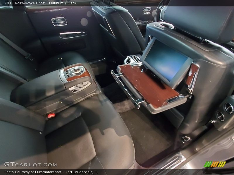 Rear Seat of 2013 Ghost 