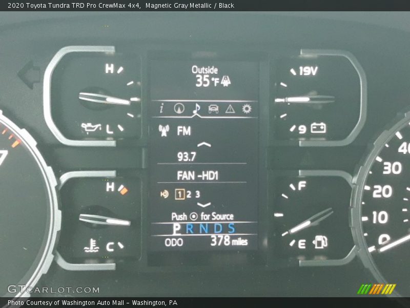 Magnetic Gray Metallic / Black 2020 Toyota Tundra TRD Pro CrewMax 4x4