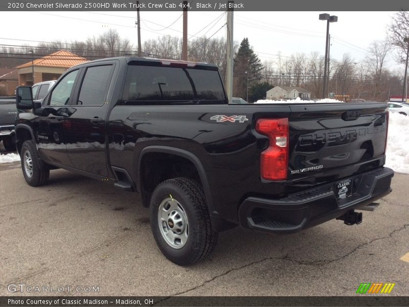 Black / Jet Black 2020 Chevrolet Silverado 2500HD Work Truck Crew Cab 4x4