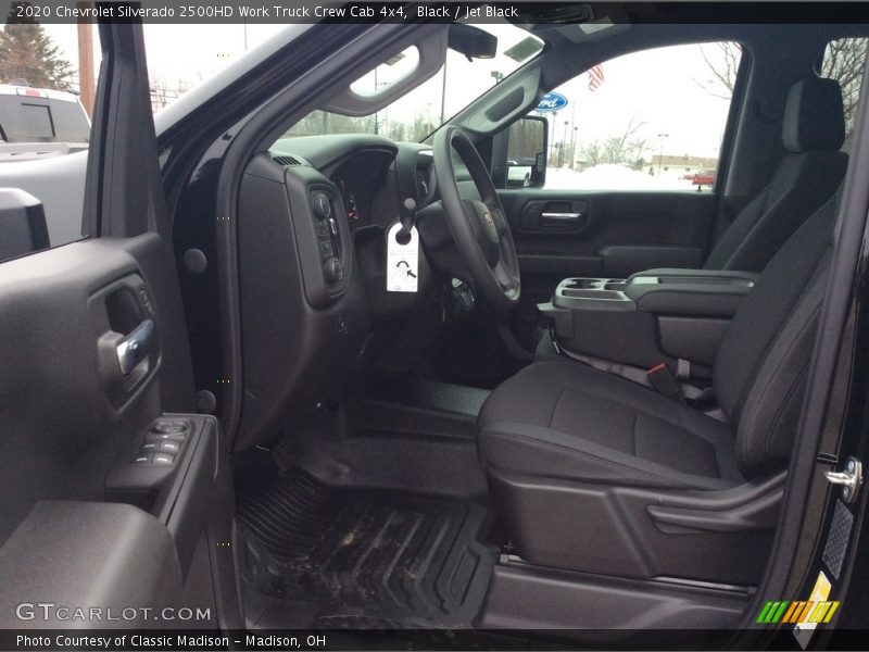 Black / Jet Black 2020 Chevrolet Silverado 2500HD Work Truck Crew Cab 4x4