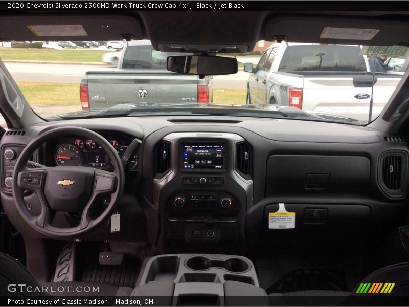 Black / Jet Black 2020 Chevrolet Silverado 2500HD Work Truck Crew Cab 4x4