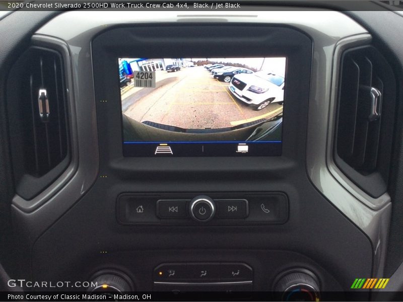 Black / Jet Black 2020 Chevrolet Silverado 2500HD Work Truck Crew Cab 4x4