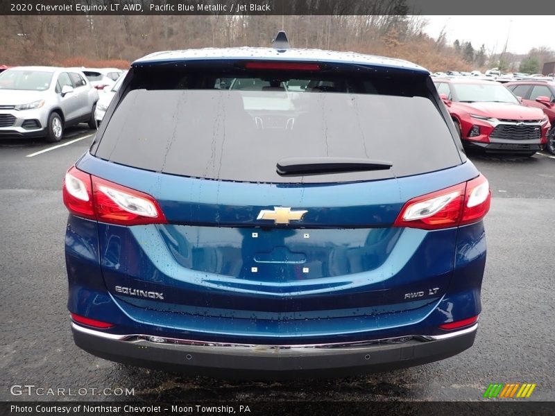 Pacific Blue Metallic / Jet Black 2020 Chevrolet Equinox LT AWD