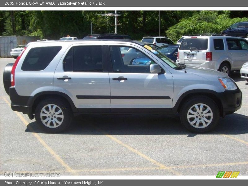 Satin Silver Metallic / Black 2005 Honda CR-V EX 4WD