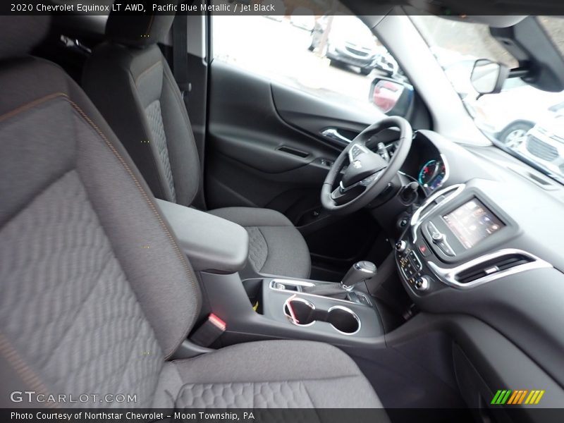 Pacific Blue Metallic / Jet Black 2020 Chevrolet Equinox LT AWD