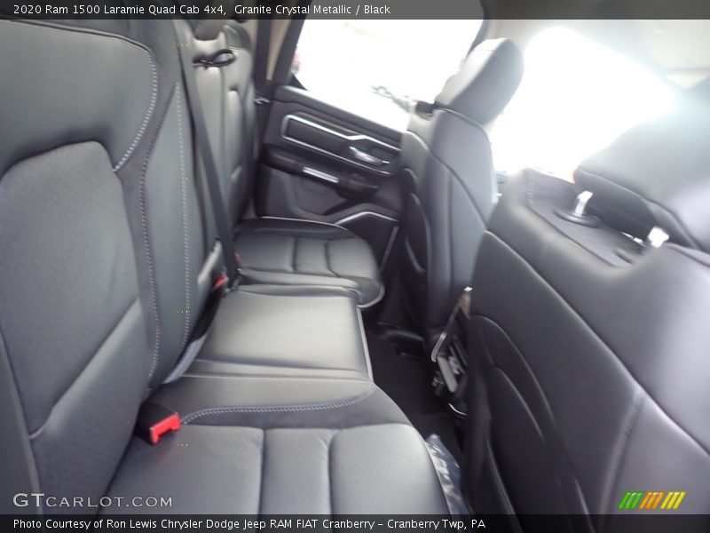 Granite Crystal Metallic / Black 2020 Ram 1500 Laramie Quad Cab 4x4