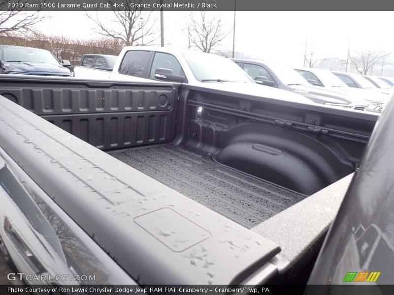 Granite Crystal Metallic / Black 2020 Ram 1500 Laramie Quad Cab 4x4