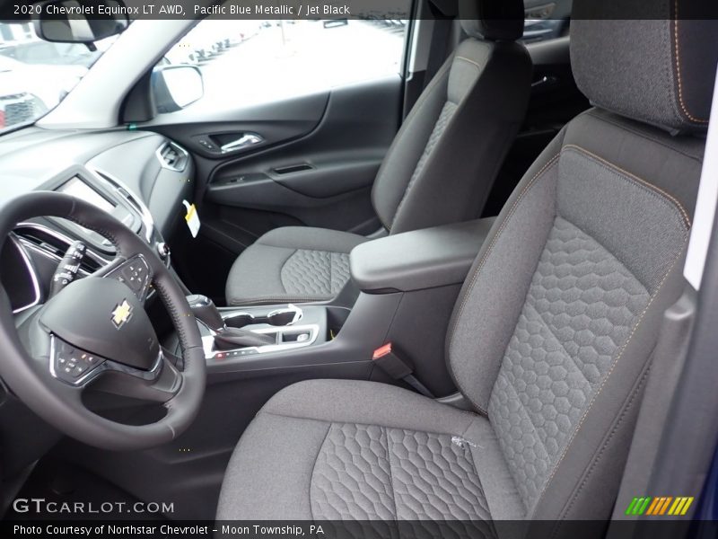 Pacific Blue Metallic / Jet Black 2020 Chevrolet Equinox LT AWD