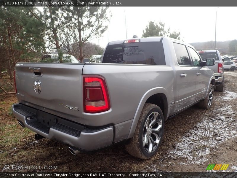 Billet Silver Metallic / Black 2020 Ram 1500 Limited Crew Cab 4x4
