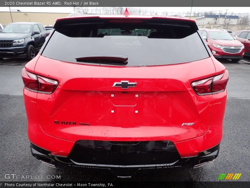 Red Hot / Jet Black 2020 Chevrolet Blazer RS AWD