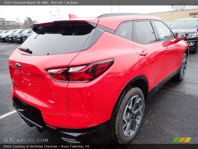 Red Hot / Jet Black 2020 Chevrolet Blazer RS AWD