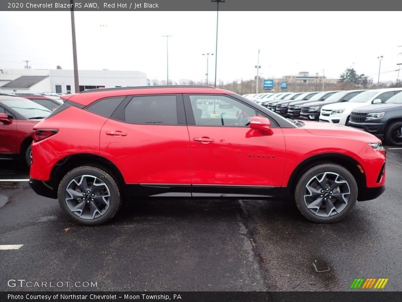 Red Hot / Jet Black 2020 Chevrolet Blazer RS AWD